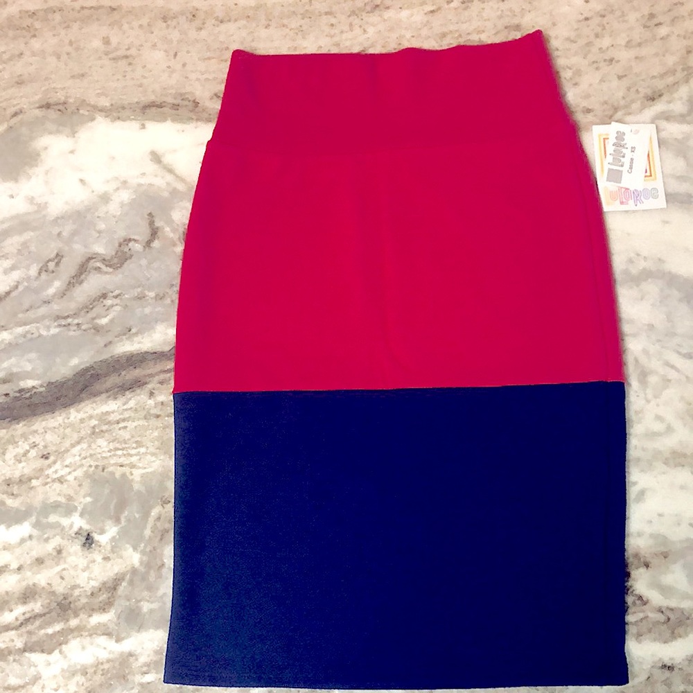 XS Lularoe Cassie pencil skirt NWT